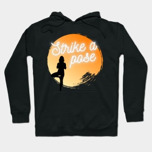 Yoga Pose in the Sunlight Hoodie